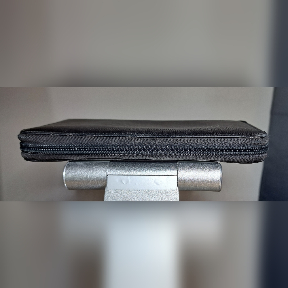 Prada Black Saffiano Leather Zip-Around Wallet - Picture 8 of 16